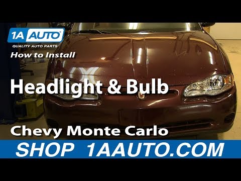 How to Replace Headlights 00-05 Chevy Monte Carlo