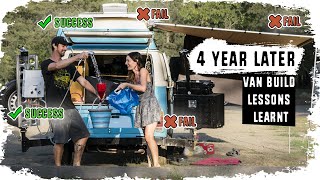 VAN BUILD - What Worked and What Really Didn&#39;t (4 Years Later)