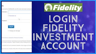 How to Login Fidelity Investment Account 2023? fidelity Sign In