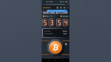 Binance Bitcoin Button puzzle 2 answer gift #binance #bitcoin