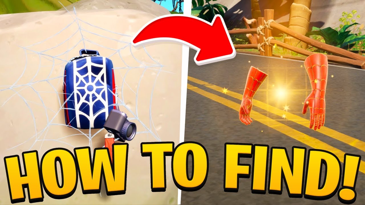 How to find SpiderMan Mythic  Shooter in Fortnite ( Shooter