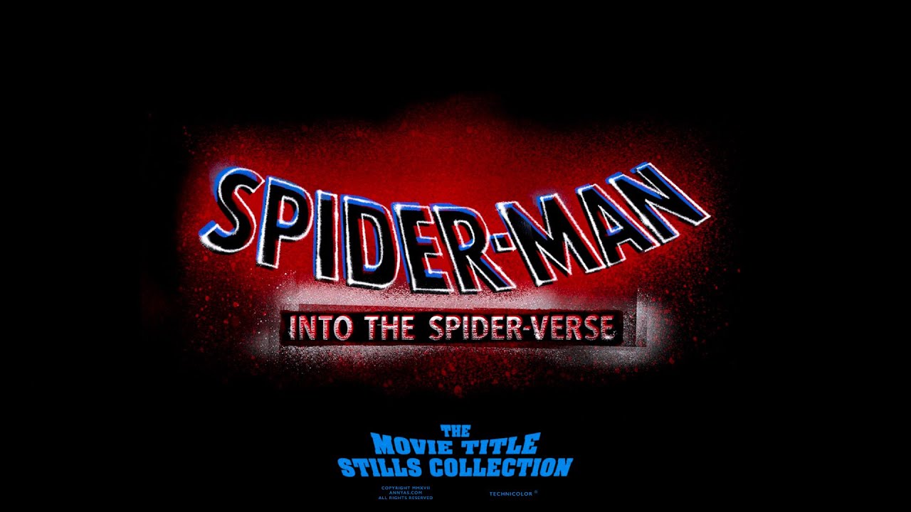 Spider-Man: Into the Spider-Verse (2018) — Art of the Title