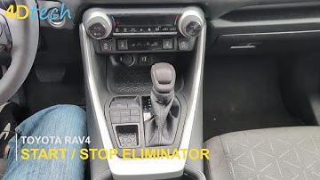 Toyota RAV4 DISABLE Auto Start/Stop Feature - Turn ON and OFF permanently! [2019-2025]