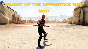 Twilight of the Apprentice Maul Mod By: Nanobuds | Star Wars Battlefront 2