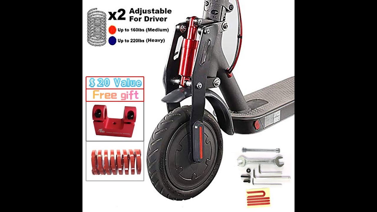 Monorim V4 Front Scooter Suspension Upgrade Compatible Xiaomi M365