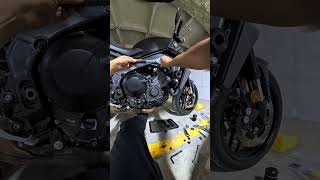 No Sliders? 🚫🤔#mt09 #insta360x5 #motolife #motorcycle #jcobikerz