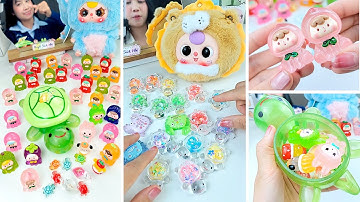 🍑🐢Siêu Vui 🍓 XÉ TÚI MÙ 🐢 RÙA SIÊU TO🍎MOI TRÁI CÂY 🌟 Phát sáng 🌟 Baby Three #quyensachnho #diy #tuimu