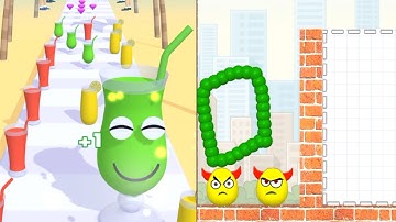 Juice Run Vs Draw To Smash| All Levels| Android Ios game | update