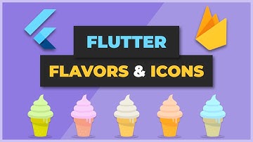 Flutter-smaken, app-pictogrammen en Firebase-zelfstudie