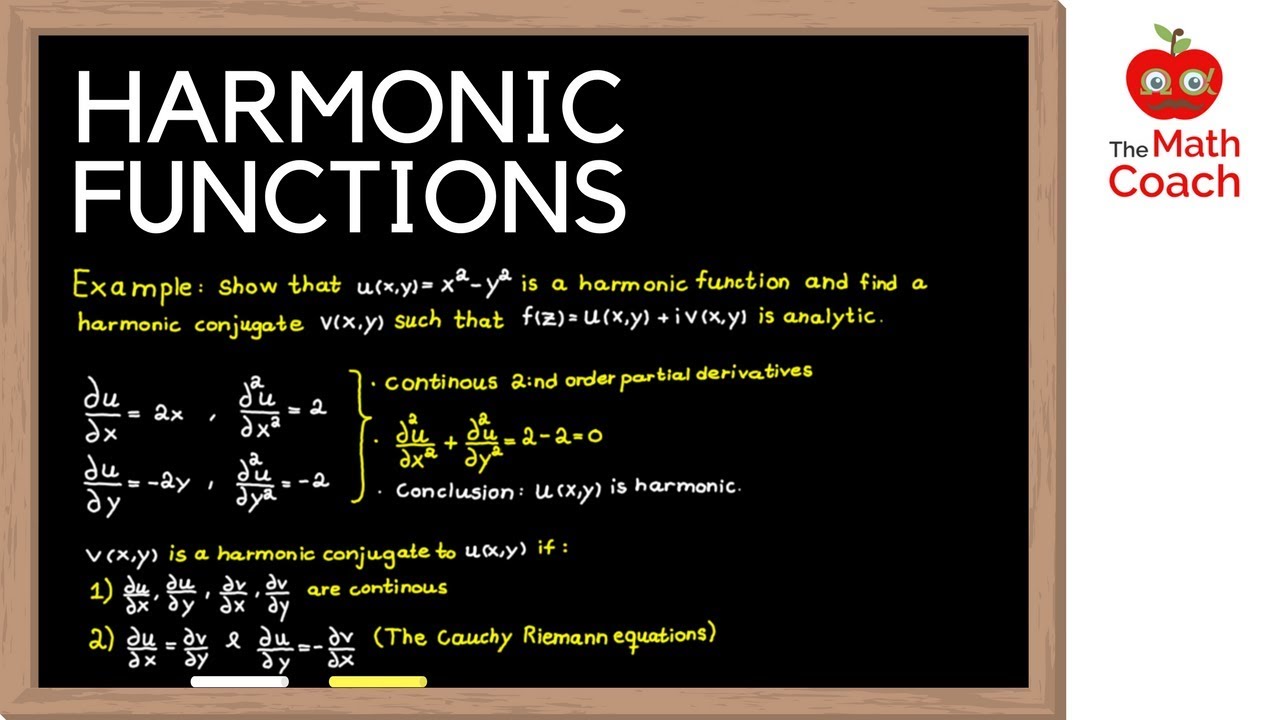 Harmonic Functions | Harmonic Conjugate | Complex Analysis #3