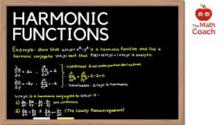 Harmonic functions | Harmonic conjugate | Complex Analysis #3