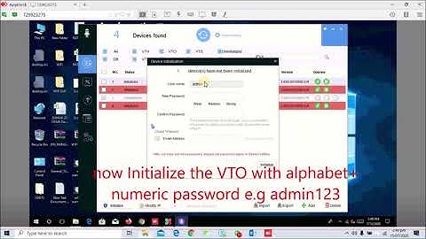 How to Initialize Dahua IP Intercom devices with VDP config tool | English Subtitles