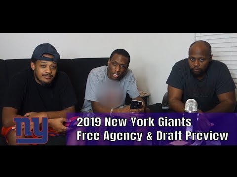 2019 New York Giants Offseason Preview - Free Agency & Draft (CPGM)