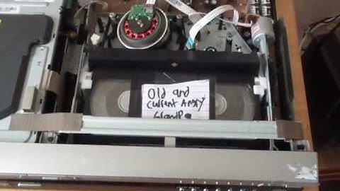 Toshiba D-VR3 VCR/DVD Combo Fast-Forward and Rewind Cycle