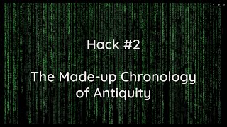 The Made-up Chronology of Antiquity - Hack #2