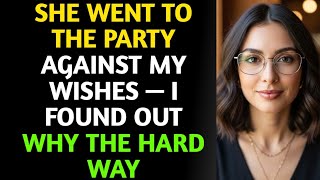 She Went To The Party Against My Wishes I Found Out Why The Hard Way
