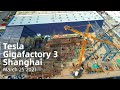 (March 25 2021)  Tesla Gigafactory 3 Shanghai 4K Video