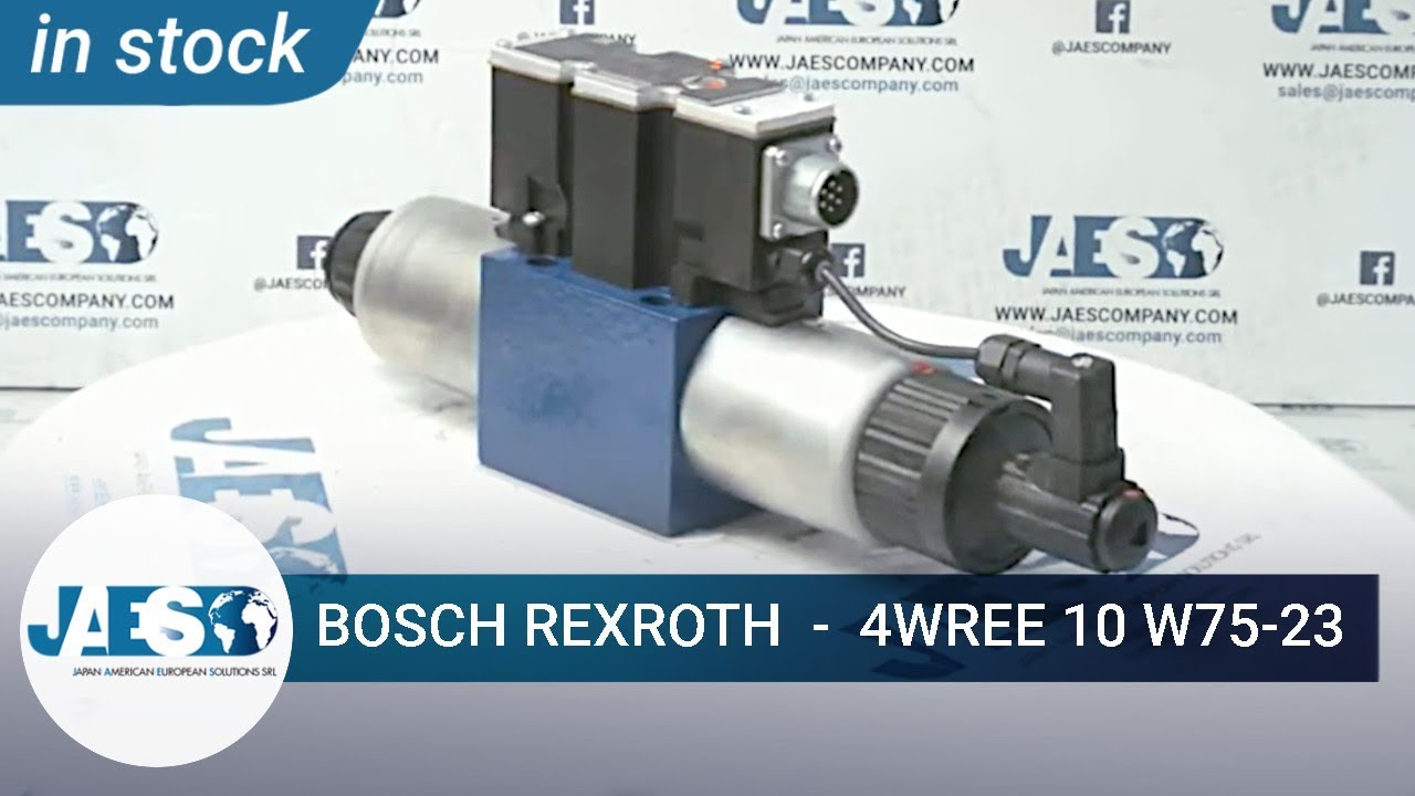 REXROTH 4WREE 10 W75-23 (IN STOCK) Proportional valve - Valvola proporzionale