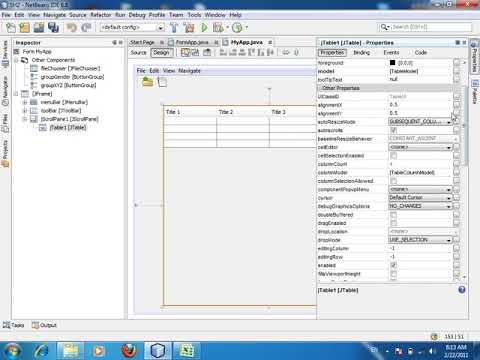 How to user other components in Java Netbeans - YouTube