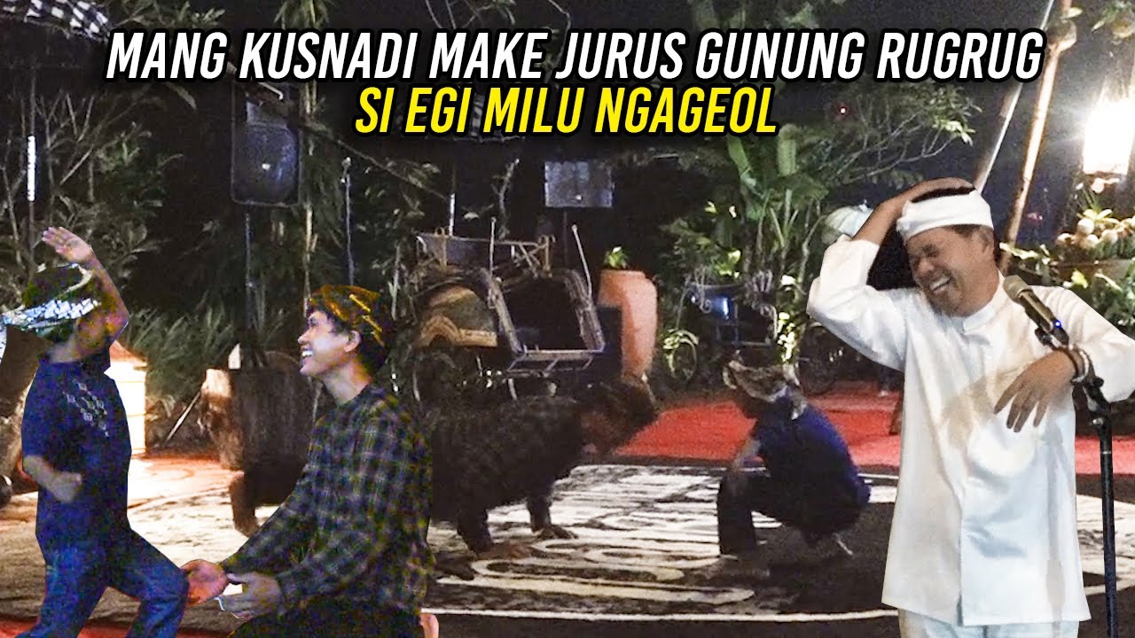 MANG KUSNADI BIKIN HEBOH NYAWANG BULAN | CURHAT GUNUNG RUGRUG BIKIN NYAI KETAGIHAN