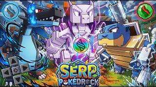ESSE SIM É O MELHOR ADDONS DO POKEMON EM MINECRAFT COM MEGA EVOLUÇÃO, DYNAMAX E MAIS (SERP Pokédrock