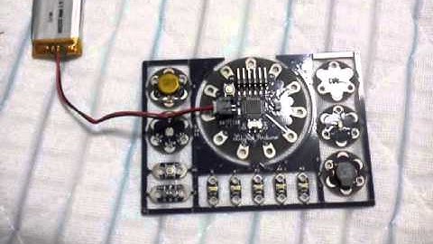 LilyPad Arduinoのブザーを使ってみた