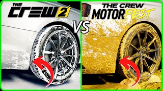 The Crew Motorfest vs The Crew 2 (Graphics Physics Details)