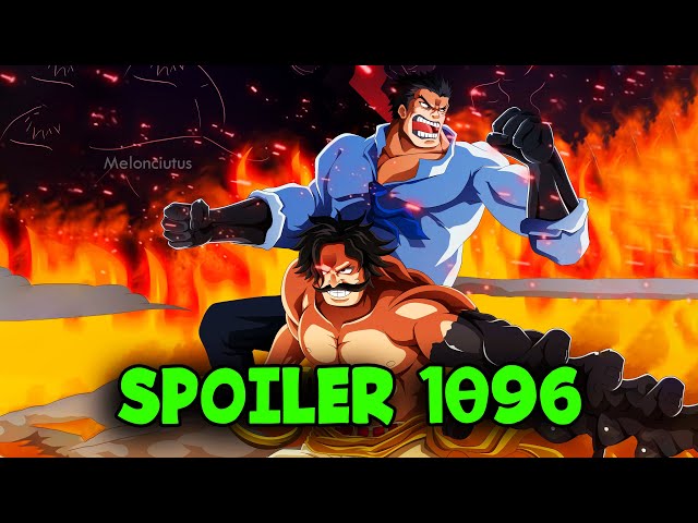 SPOILER 1096 ONE PIECE COMPLETO - INSANO! VAMOS TER ROGER VS GARP VS XEBEC  VS GARLING EM GOD VALLEY 