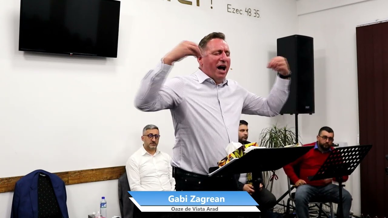 Predica Gabi Zagrean - (Biserica Oaze de Viata Arad) -NU GLUMII CU DUMNEZEU