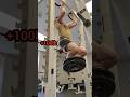 Repping Out +100lb Weighted Pull Ups (Neutral Grip)