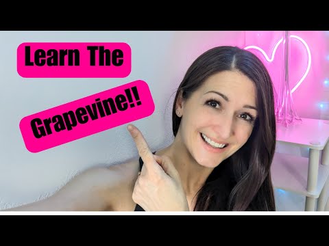 How to do the grapevine dance! We Start Slow, get faster, then we do it with music!