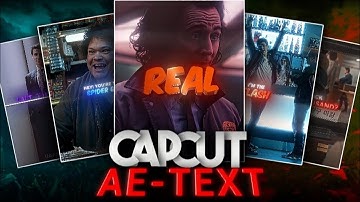 Pro AE Text on CapCut: Step-by-Step(Free Preset inside!)