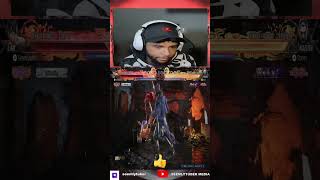 Insane Fighting Game KO! Streamer DOMINATES with EPIC Combos! #shorts