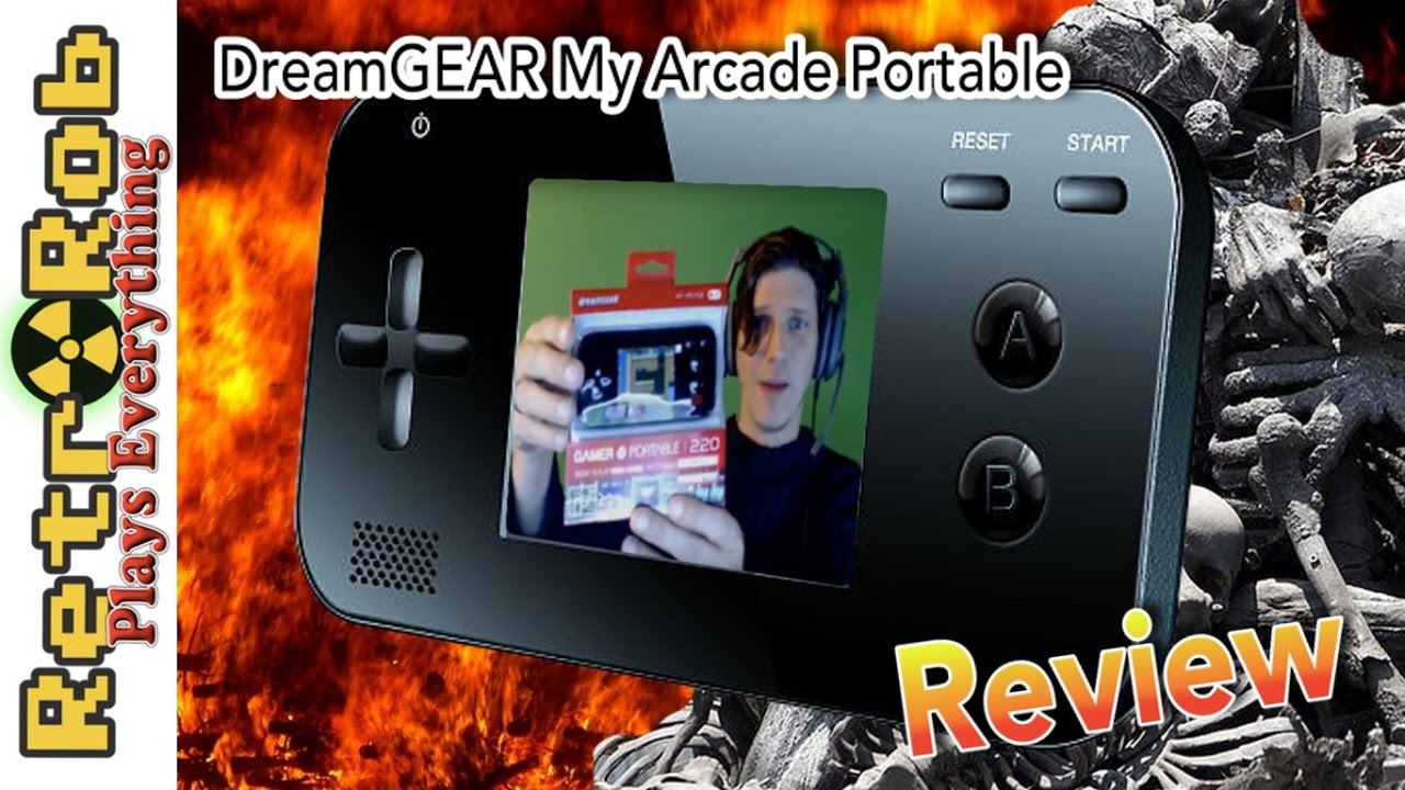 Dreamgear My Arcade Gamer Portable 220 YouTube