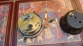 VINTAGE SMITHS MANUAL  Platform Escapement  WIND CAR CLOCK   Late  1940S