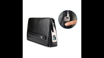 How to set fingerprint on your bag?