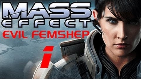 Mass Effect Femshep Renegade playthrough pt1
