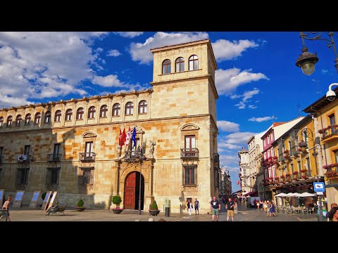 A day in León, Castile and León, Spain