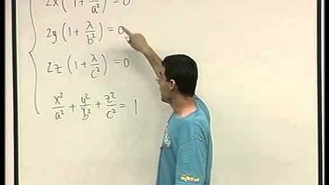 53 - A three variable example of Lagrange multipliers