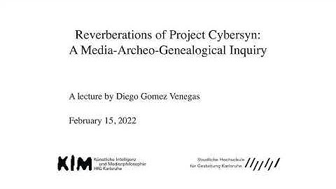 Reverberations of Project Cybersyn