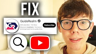 How To Fix Youtube Channel Not Showing Up In Search Make Youtube Channel Searchable