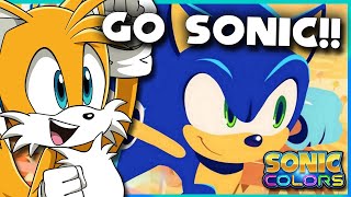 SONIC SAVES THE DAY! - Tails Reacts to Sonic Colors: Rise of the Wisps - Part 2