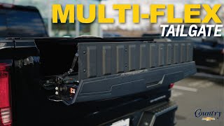 The NEW Chevrolet Silverado MULTI-FLEX Tailgate