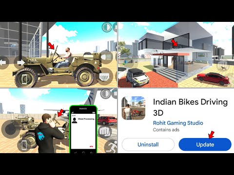 Army jeep cheat code 🤑New Update All New 2025 Cheat Codes Indian Bike Driving 3D NEW UPDATE || igs