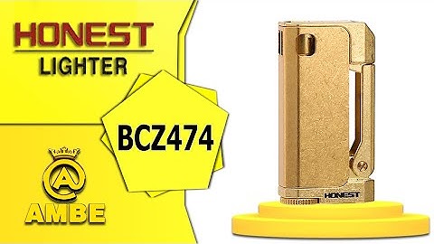 Cách sử dụng bật lửa xăng đá cối cổ độc đáo chất lượng Honest BCZ474