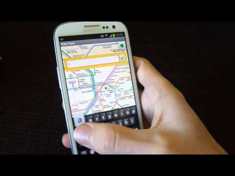 App android Metro Paris (subway map)