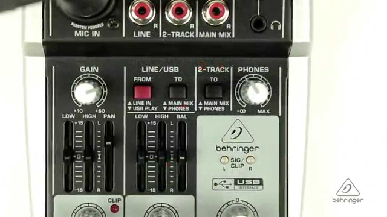 BEHRINGER ( ベリンガー ) XENYX 302USB 2ch アナログミキサー 送料 ...