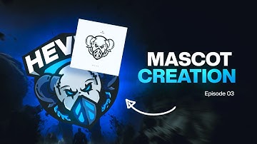 MASCOT CREATION : ADD SHIELD AND TEXT ON YOUR MASCOT ON ANDROID | @bymyno