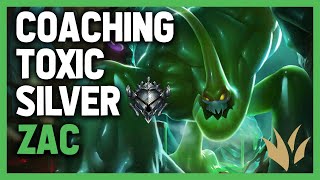 COACHING A TOXIC SILVER ZAC