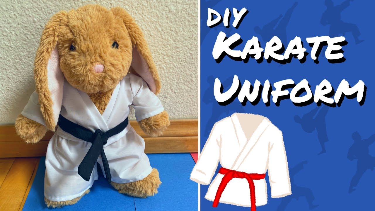 Karate Uniform For A Stuffed Animal